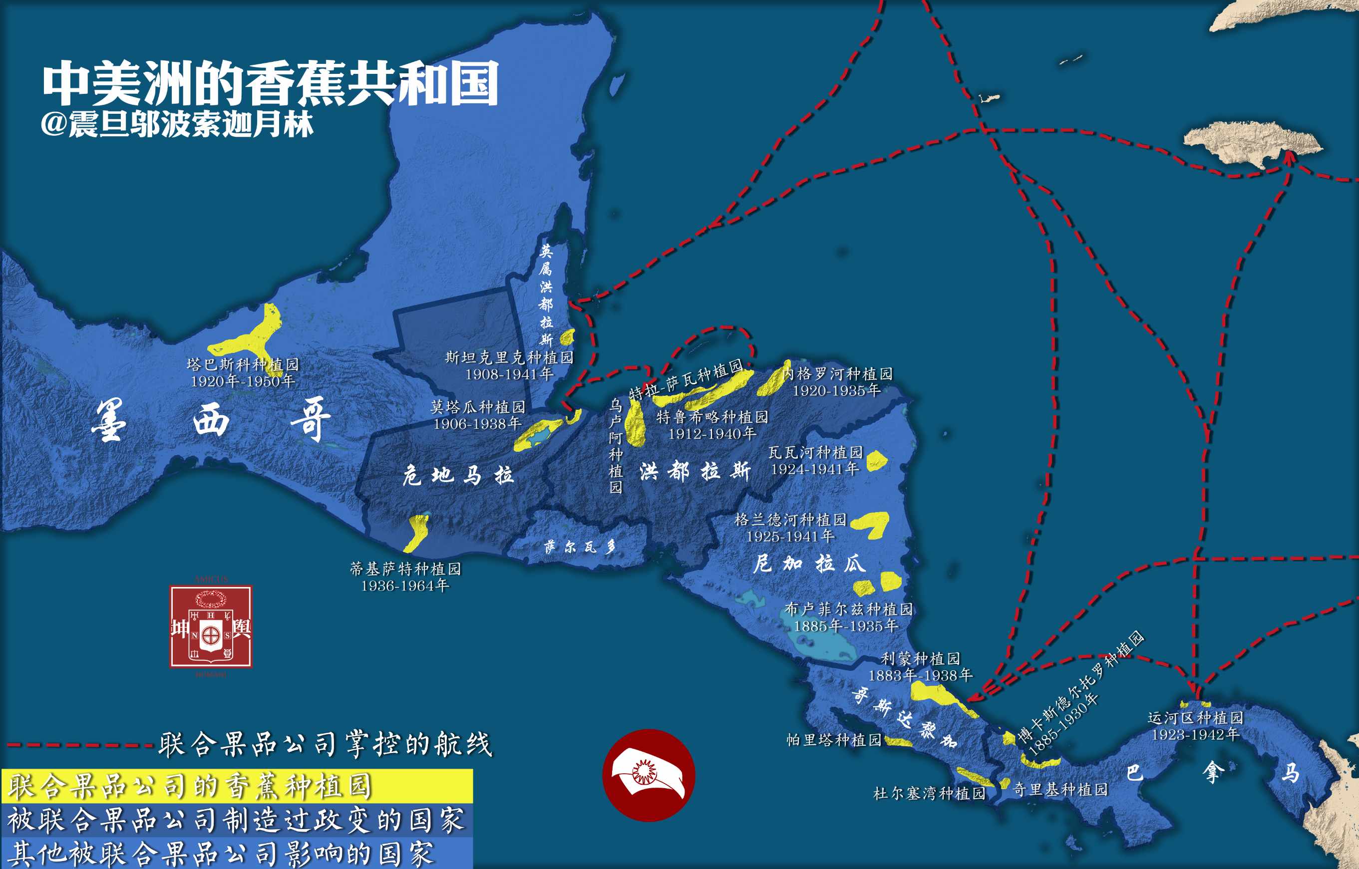 中美洲的香蕉共和国