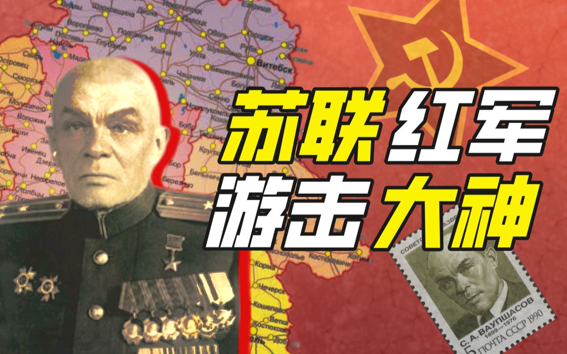 沃普沙索夫与白俄罗斯敌后游击战：一个苏联游击专家的实战史诗